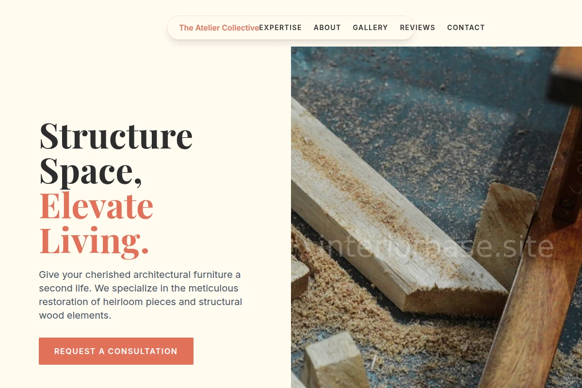 Architectural Furniture Repair
