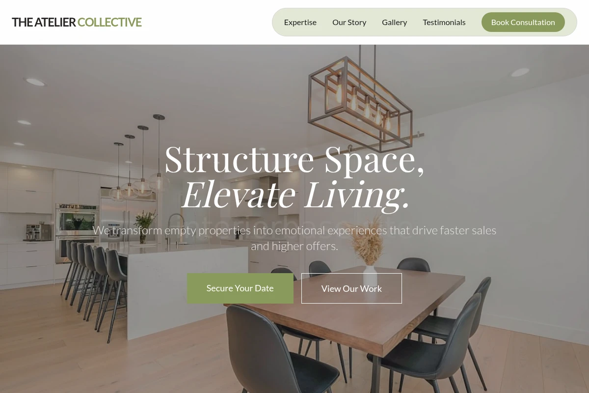 Understated Home Staging