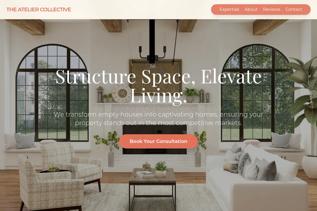 Pastel Home Staging