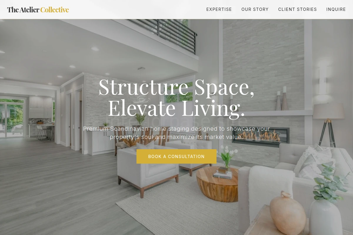 Scandinavian Home Staging